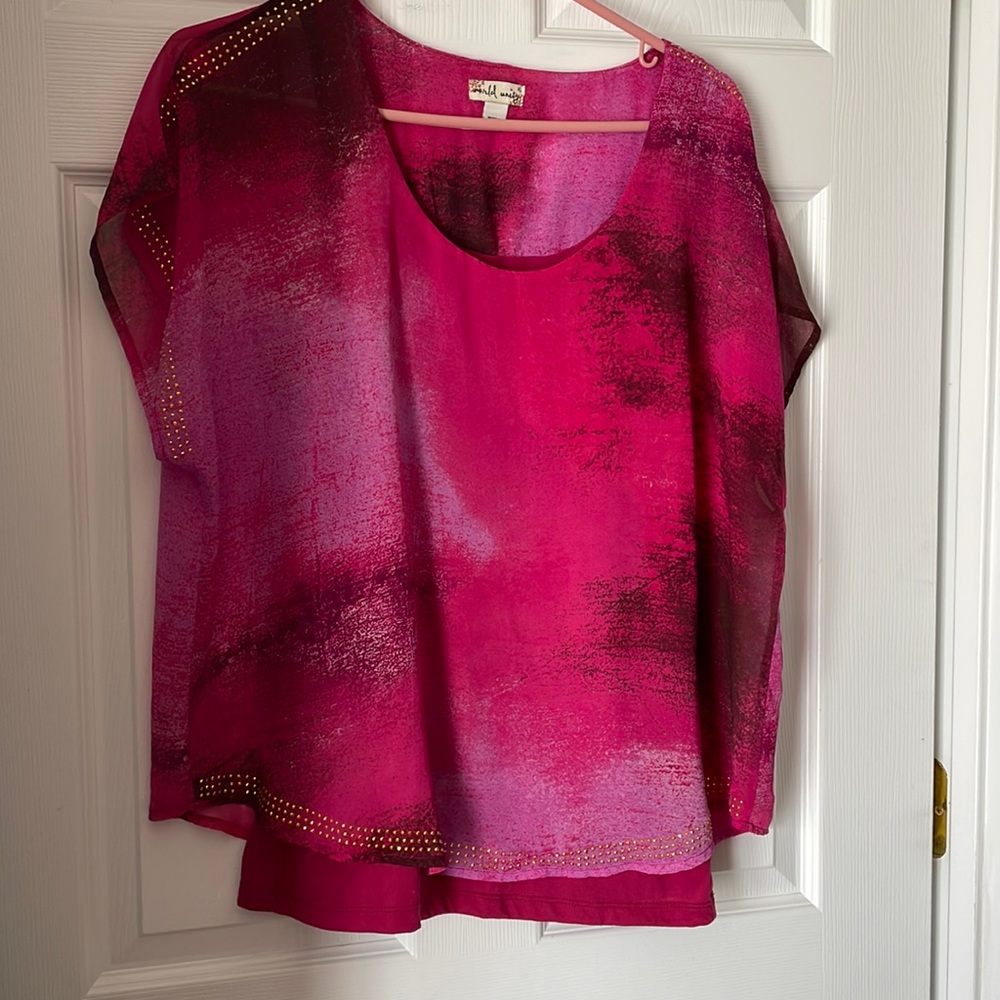 WORLD UNITY PINK TOP